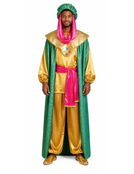 Déguisement Roi Balthazar Taille L - de haute qualité, idéal pour le carnaval, les fêtes à thème et les événements spéciaux